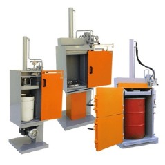 Compacteur de bidons pneumatique 4 à 15T
