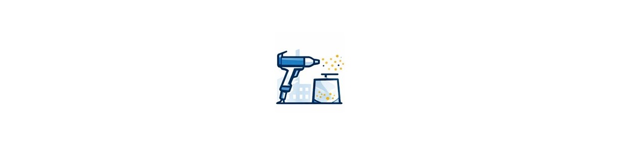 Pistolet manuel poudre industrielle | CYBEL Process